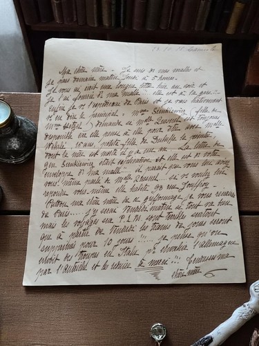 Alter handbrief 1918 - -, intime