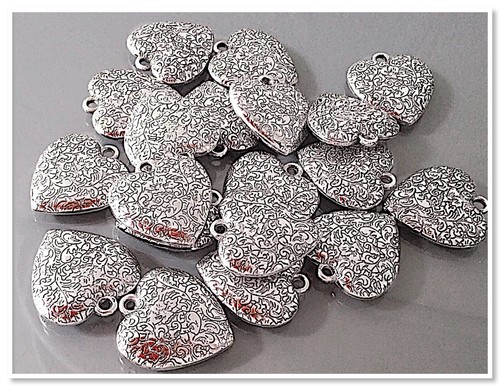 Metall deko herzen - metall,