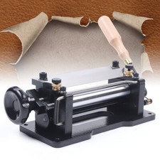 Leder Schälmaschine Spaltmaschine Manuelle Leather Skiver Schäler Splitter NEU