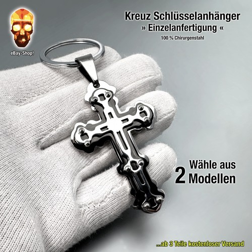 Kreuz schlüsselanhänger - kreuz,