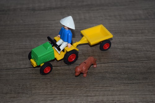 Playmobil kleiner traktor mit - traktor,