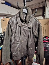 Lederjacke lederweste flues - lederjacke, m.