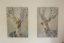 IKEA Bilder Rehe Hirsche