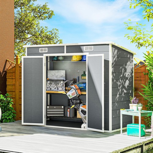Outsunny gerätehaus 54m - outsunny, 2,54m²