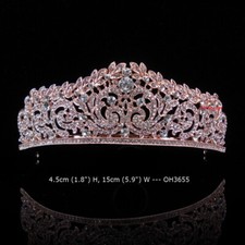 Roségold Kristall Königin