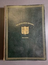 Encyclopedia Britannica 12th Edition New Vol. 30 Originalwerk 1922 Ledereinband