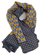 Mercedes-Benz Seidenschal Damen Elegant Mehrfarbig Punkte Geometrisch