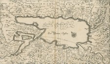 BODENSEE - Karte - Merian - Kupferstich 1643