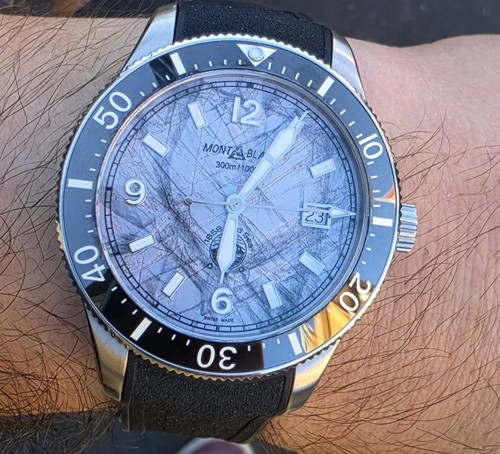 Montblanc iced sea - montblanc, 1858