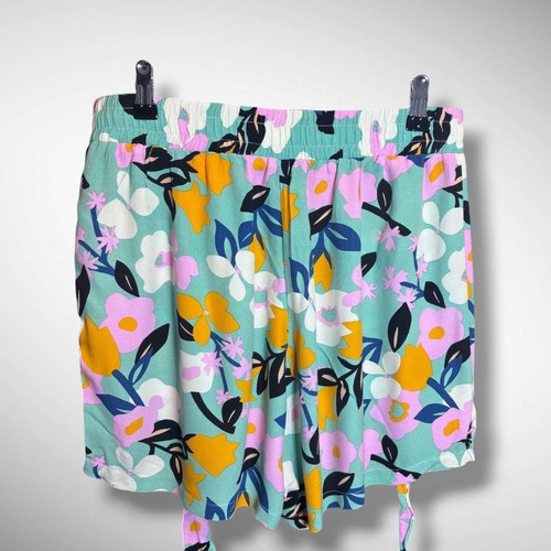 Bunte leinen shorts - h&m,