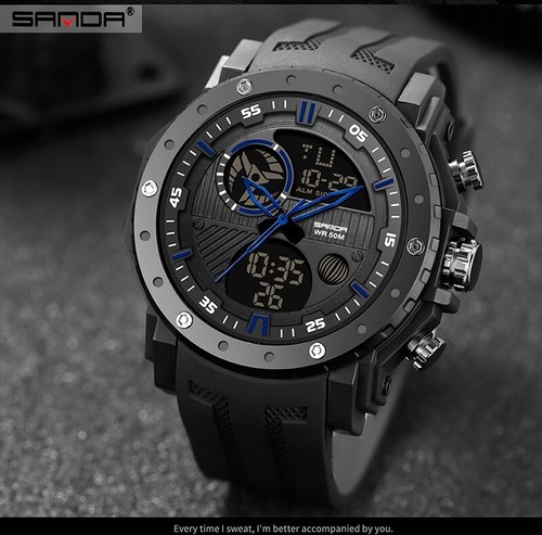 Herren sportuhr armbanduhr - sportuhr, xl