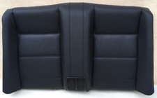 BMW E30 Cabrio Bezug Lehne Sitzbank Leder-Ausstattung Schwarz 0203 Rücksitz Sitz