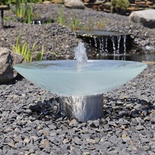 Design Glas Springbrunnen