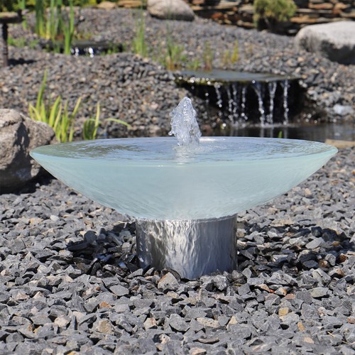 Design glas springbrunnen - glas,