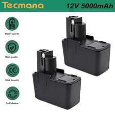 2X 12V 5Ah Ni-MH Akku für Bosch BAT011 BH1214H H1214N PSR 12VES GSR PSB 12VE-2