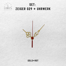 Quarzuhrwerk lautlos mit