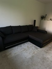 Couch / Funktionsecke „Freak“ mit Schlaffunktion & Bettkasten 