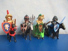 4 Ritter Turnierritter Pferde zu 3666 4865 6000 Ritterburg Playmobil 8854