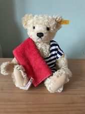 Steiff Teddy Bär , 655401 Bruno der Badebär 35 cm, Handtuch,Classic, Teddy bear