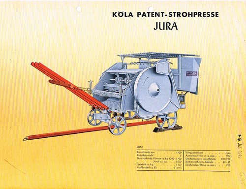 Köla patent strohpresse - patent-,