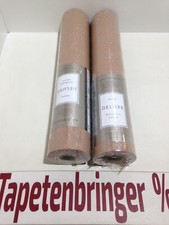 Vliestapete P+S Deluxe 2x 13348-30 (2Rollen) Uni Braun Kupferglitter Restposten