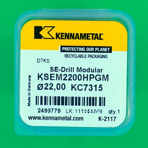 Kennametal ksem 22 - kennametal, Ø