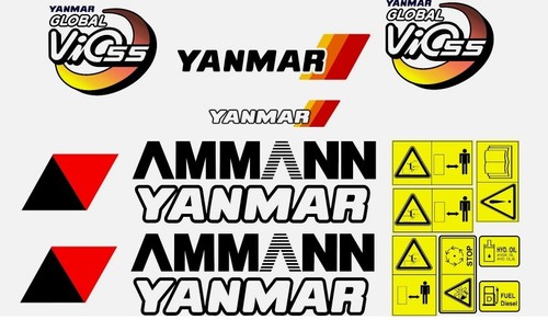 Yanmar vio aufkleber - aufkleber, kit
