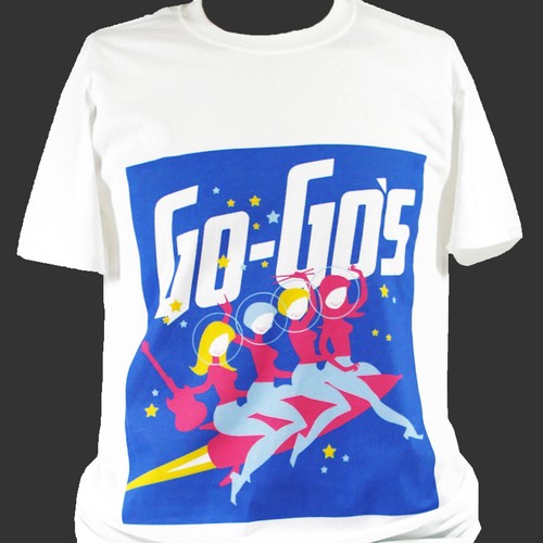 The punk rock - go-go's, t-shirt