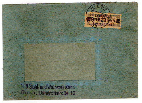 Ddr zkd dienstmarken nr 21 - dienstmarken,,
