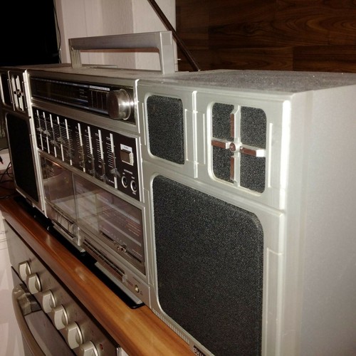Philips vintage ghettoblaster - philips,