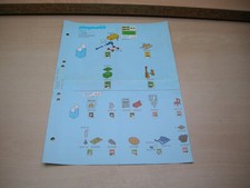 Playmobil, PL787, Bauplan von