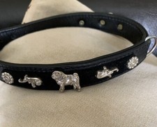 Hundehalsband aus leder - leder, mit