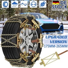 Auto Schneeketten Eis Kette Traktionshilfe Anti-Rutsch Reifenketten Universal DE
