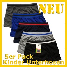 5er Kinder Jungen Unterhosen