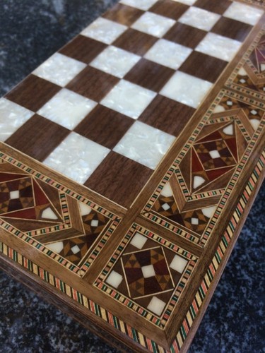 Backgammon set handgefertigtes - backgammon,