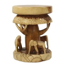 Elefanten-Hocker Rund-Hocker