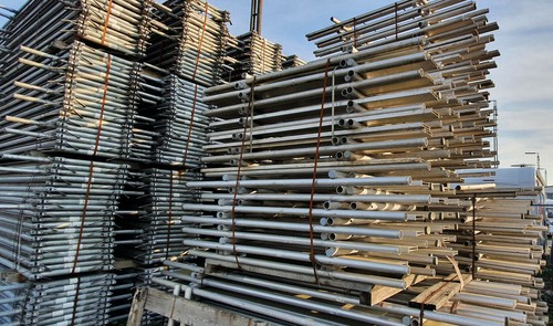 Layher doppel geländer 300m - layher, doppel-geländer