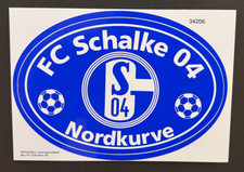 FC Schalke 04 Aufkleber Sticker Nordkurve Logo Fussball #107