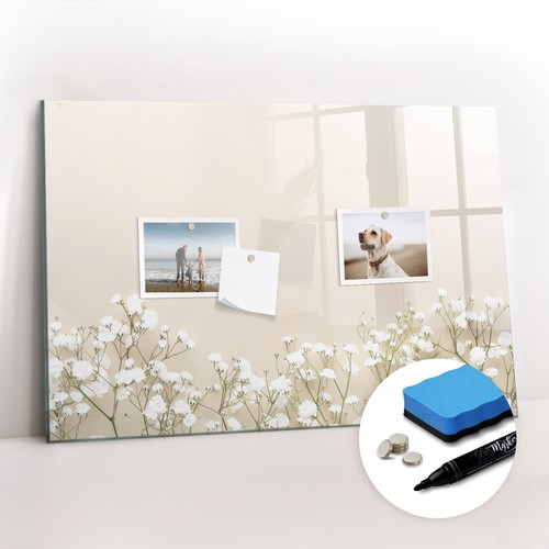 Glas magnet pinnwand - glas,