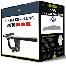 Starre Anhängerkupplung für VW Passat Variant 93- B3/B4 Typ 3A5/35i Auto Hak NEU