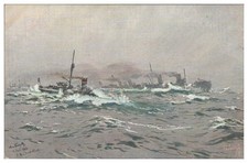 XX1405/ Kriegsschiffe Tuck`s