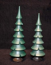 2x Fichte Holzbäume
