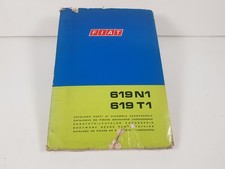 Werkstatthandbuch Katalog Ersatzteile Karosserie Fiat 619 N1 619 T1 Lkw Truck
