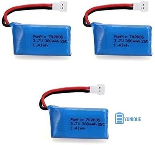 3er set lipo akku - akku, 3.7v