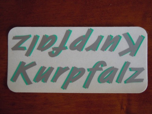 Kurpfalz aufkleber fahrrad - ,