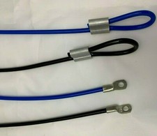 Warensicherung Diebstahlschutz Waren Sicherungsseil Stahlseil zum Festmachen NEU