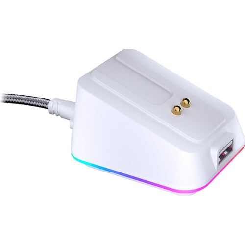 Endorfy mouse dock white - white,, für