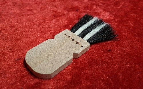 Staubpinsel ziegenhaar - staubpinsel,