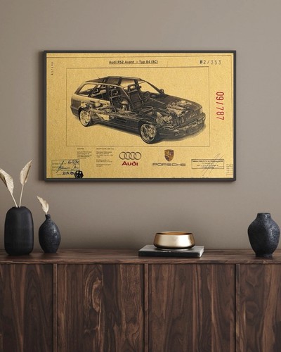 Premium artprint audi - premium, ‒