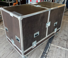 Flightcase 155x78x89 cm Transportkiste Rollcase Case mit Rollen Spedition